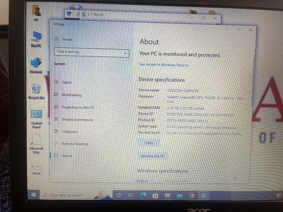 Acer Laptop