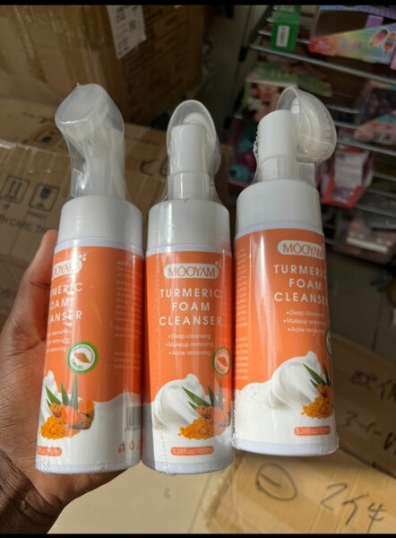 Mousse nettoyante