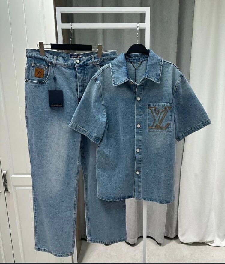 Ensemble denim chic