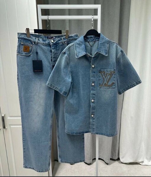 Ensemble denim chic