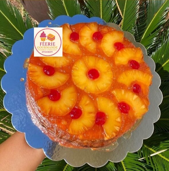 Gâteau renversé à l'ananas