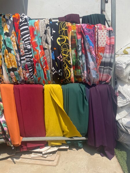 Crape fabric