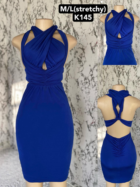 Robe bleu