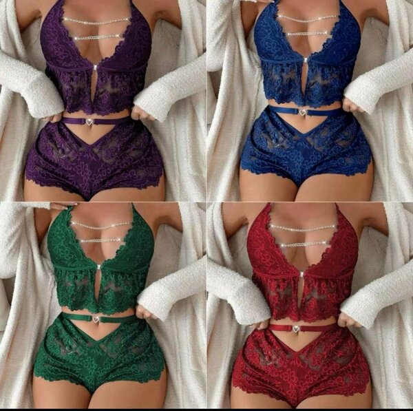 Lace Lingerie Set for Women