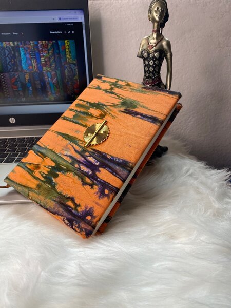 Carnets et agenda en pagne