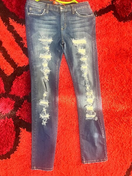 Wide leg jeans