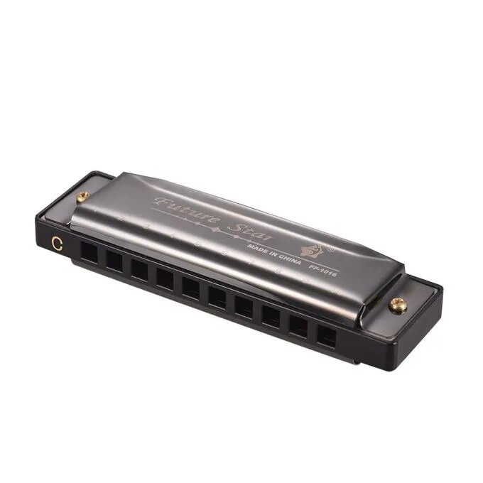 Clé Harmonica Diatonique – Noir