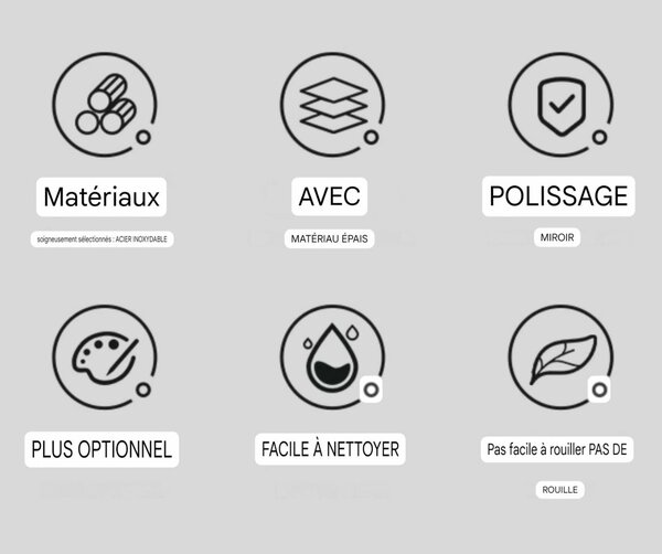 24 Couverts acier inoxydable