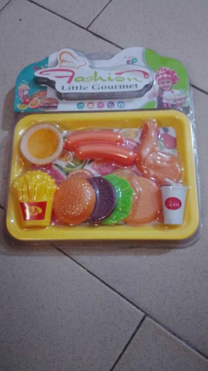 Jeu d'aliments pour enfants