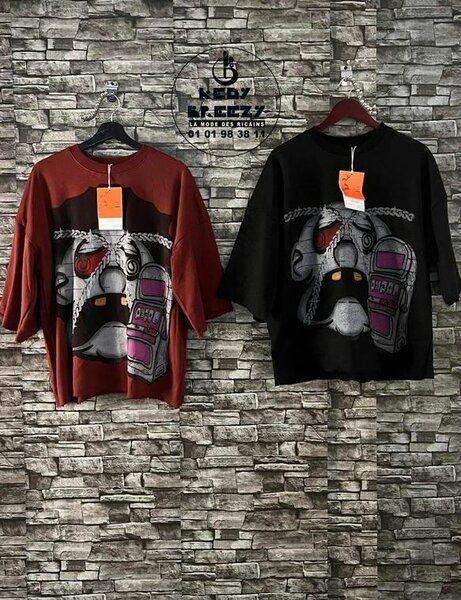 T-shirts Oversize Imprimés Homme