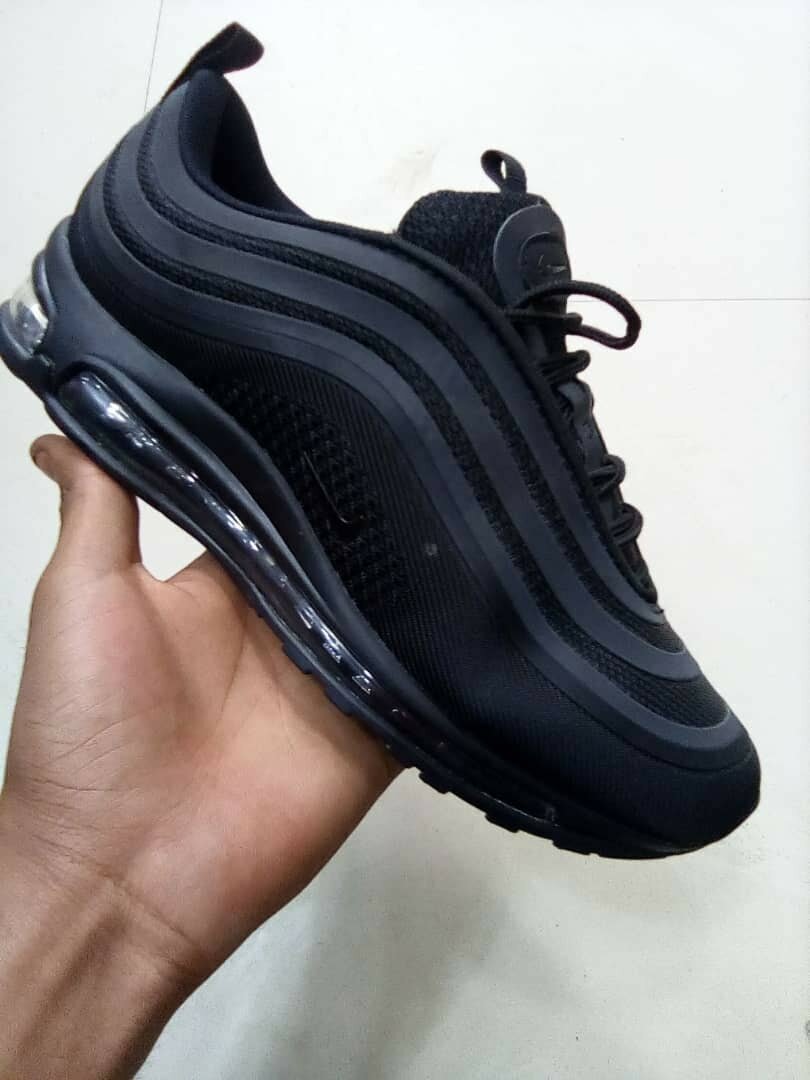 Black sneakers