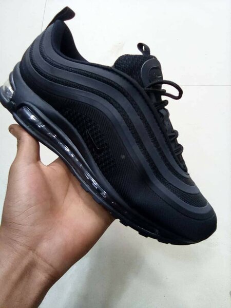 Black sneakers