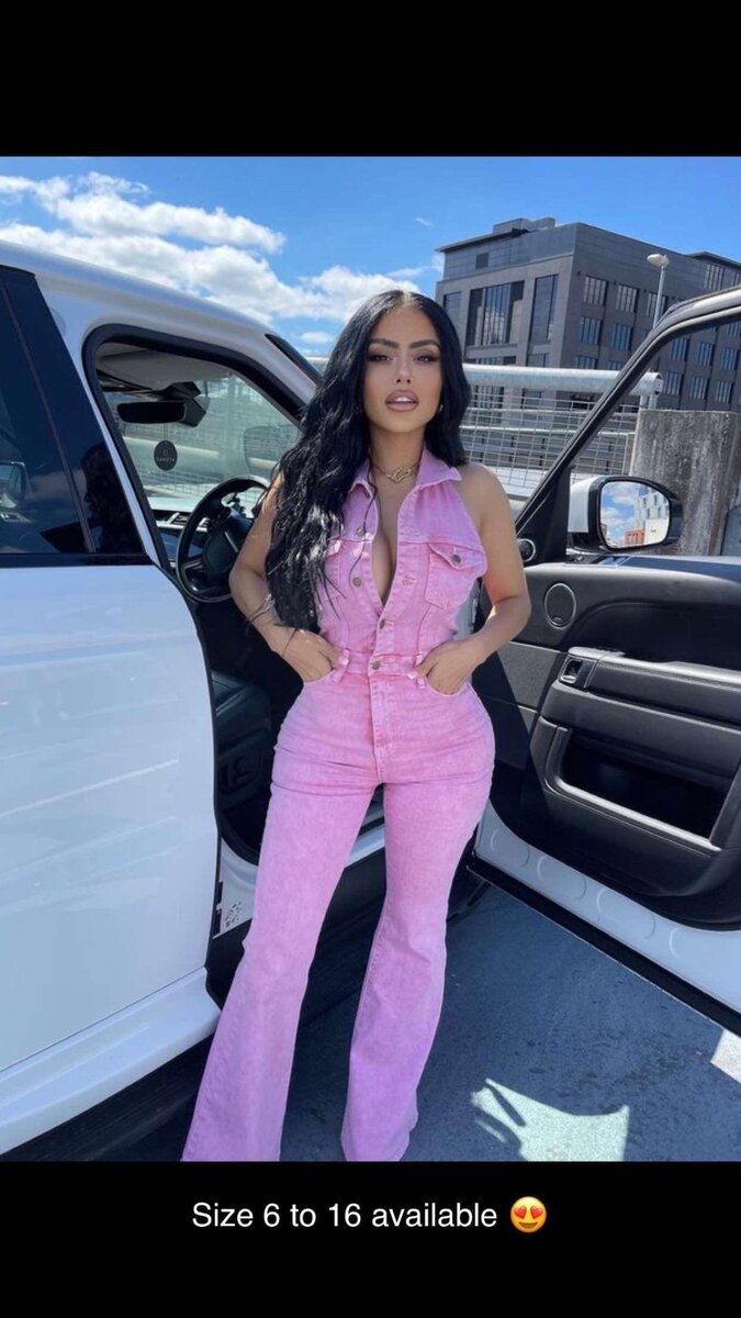Nova denim jumpsuit