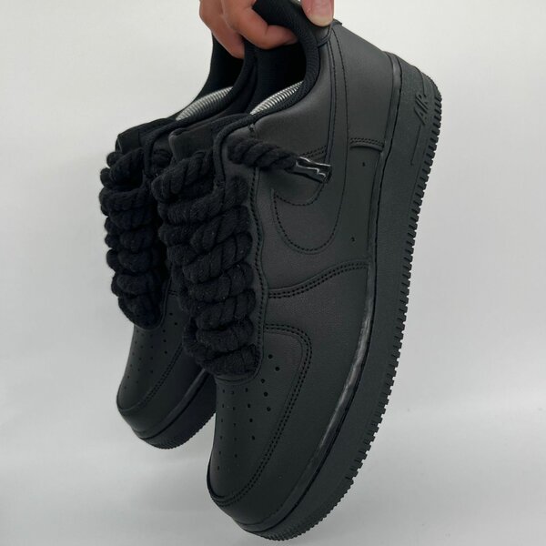 Aor force noir gros lacet