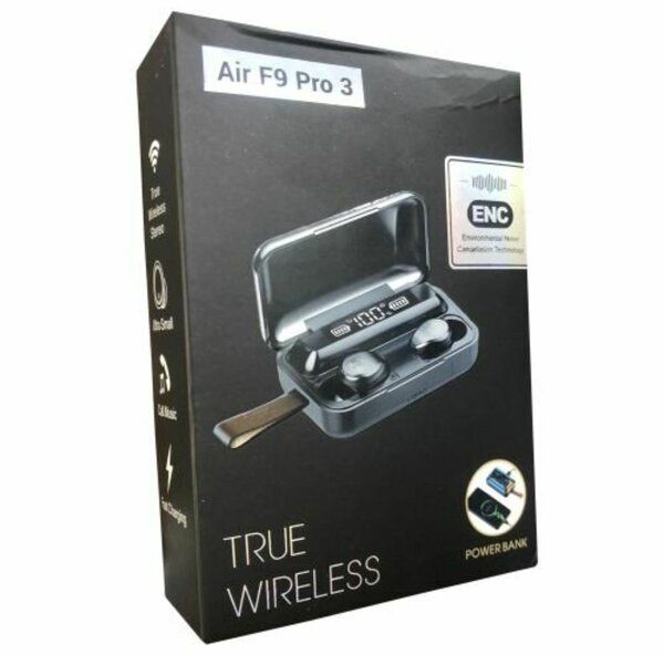 Ecouteurs Bluetooth San Fil True Wireless Air F9 Pro 3