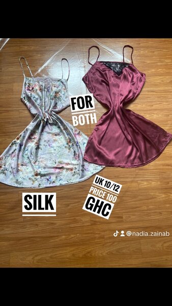 Silk nightwear