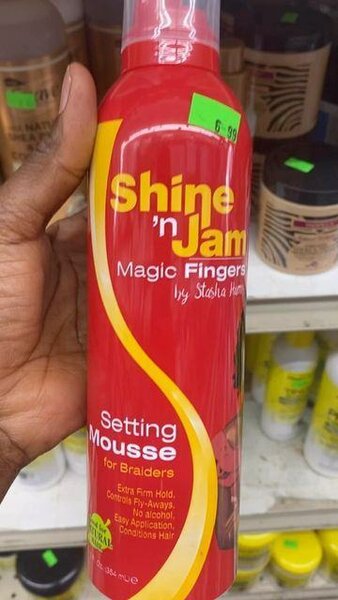 Mousse Fixante Shine 'n Jam