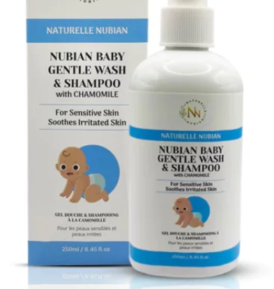 NUBIAN BABY GENTLE WASH & SHAMPOO WITH CHAMOMILE