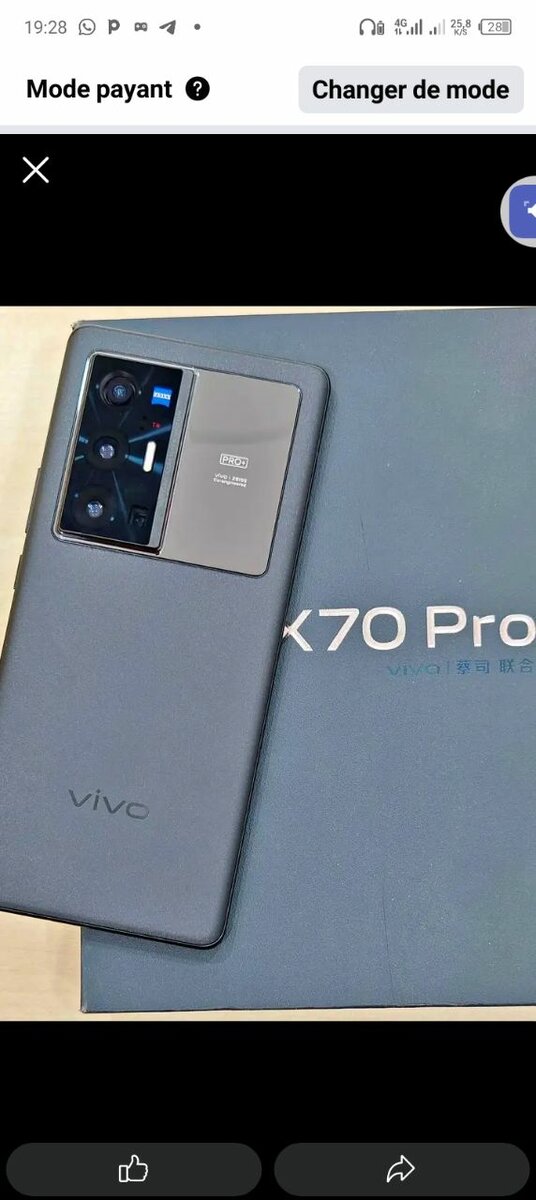 Smartphone Vivo X70 Pro