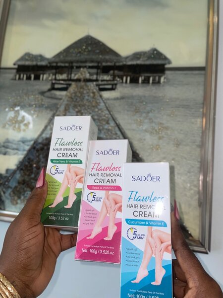 Hair removal cream