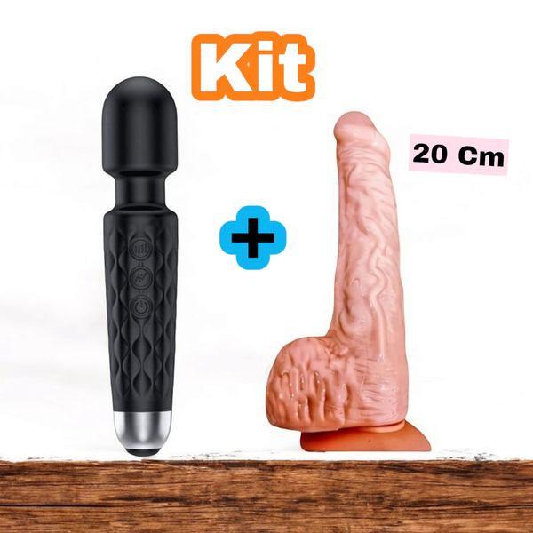 Sextoys Kit Duo Vibro + Gode
