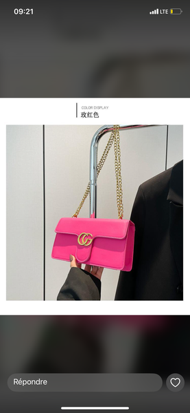Sac bandoulière coloré élégant