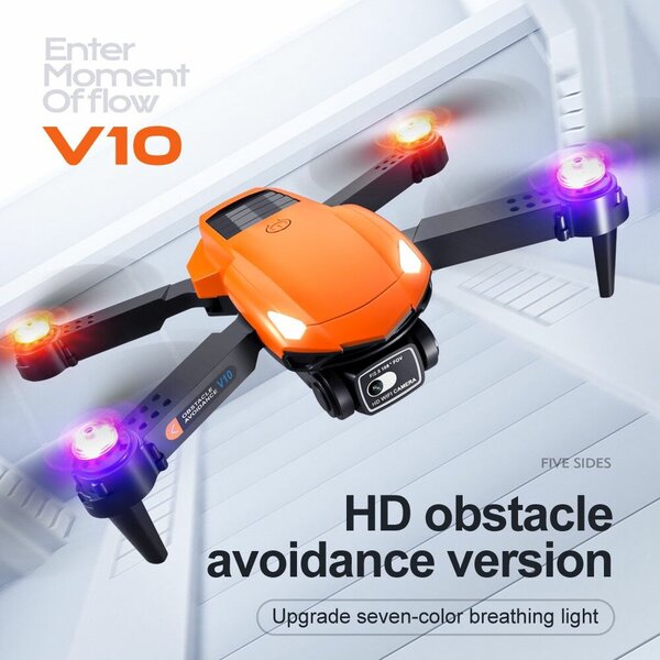 Drone HD V10 avec Évitement d'Obstacles