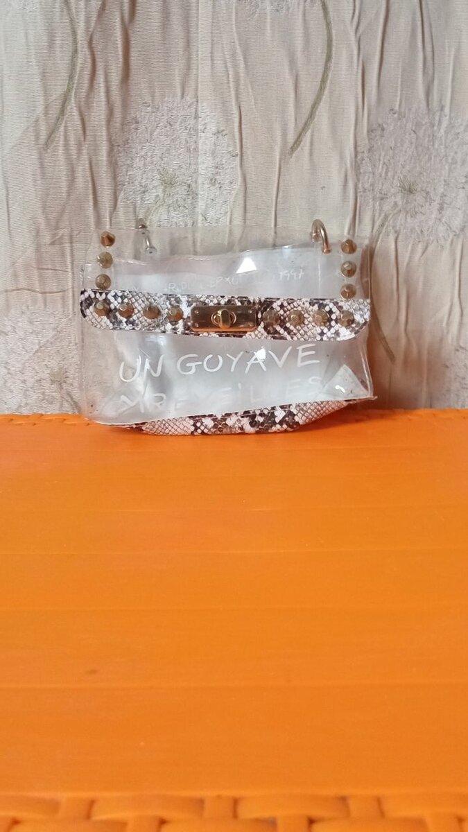 Sac Transparent Chic Mode