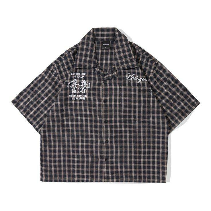 Chemise décontractée à imprimé graphique