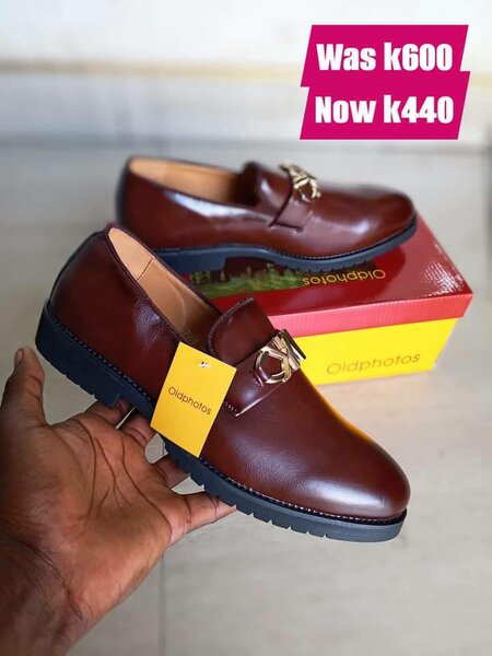 brown loafers
