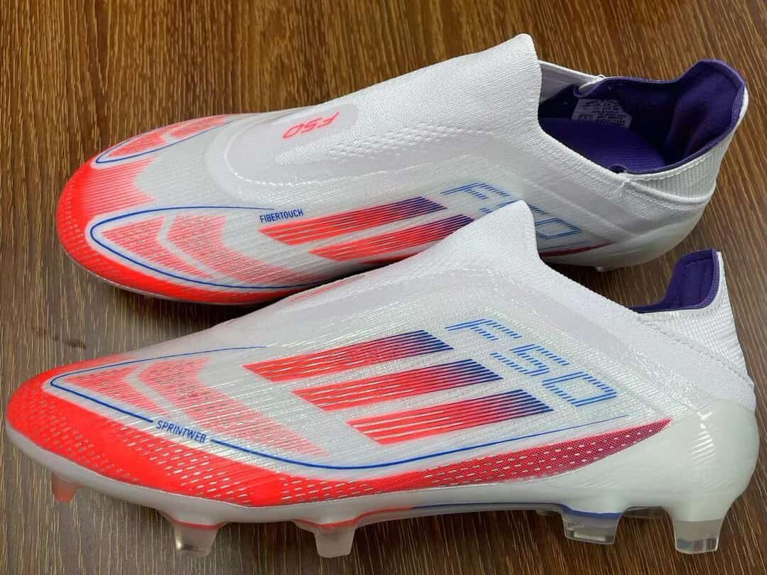 Crampon adidas F50 sans lacets