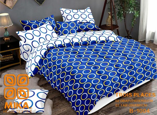 Luxe 3 places Mika Bedding Set