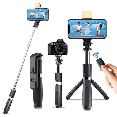 Perche Selfie LED Multifonction
