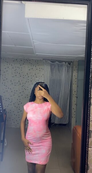 Robe Ajustée Rose Tendance