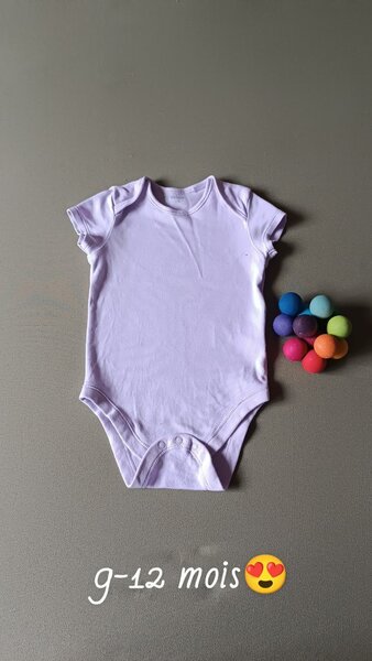 Body bébé 9-12 mois