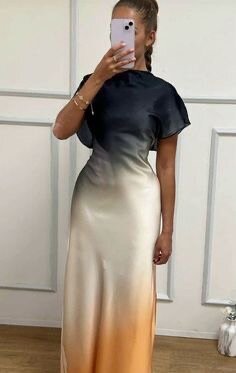 Robe multicolore