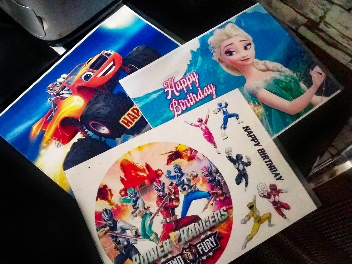 Edible prints