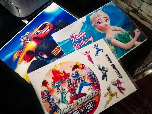 Edible prints