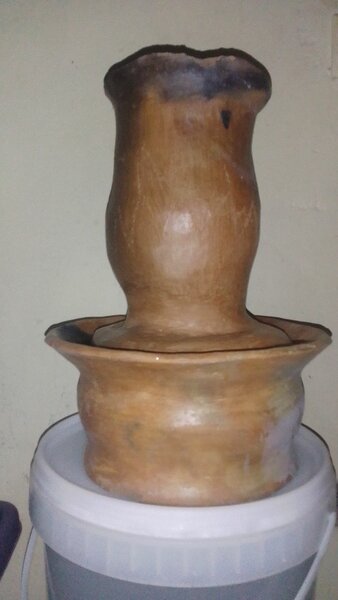 Clay pots