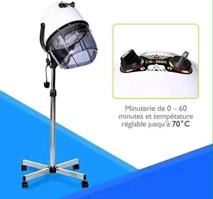 Casque sechoir sur pieds