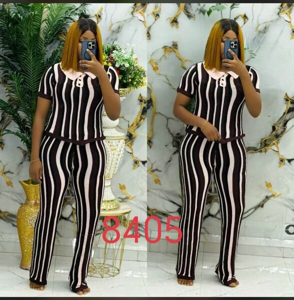 Combinaison Femme Rayée Chic