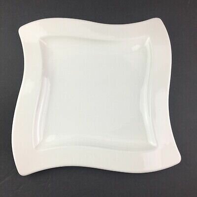 Assiette carrée en porcelaine