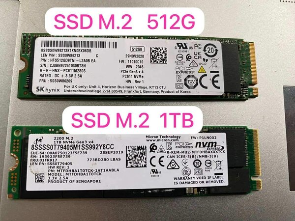 DisqueDur interne SSD.M.2 512 Go&1 To