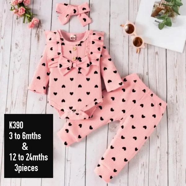pink set of clothes