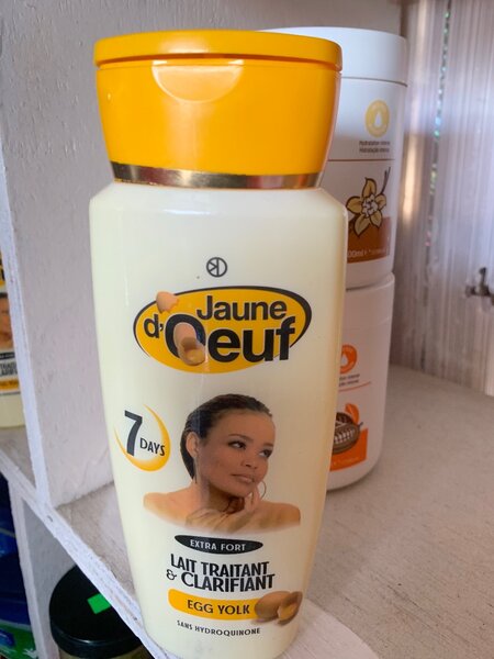 7 days egg yolk body cream