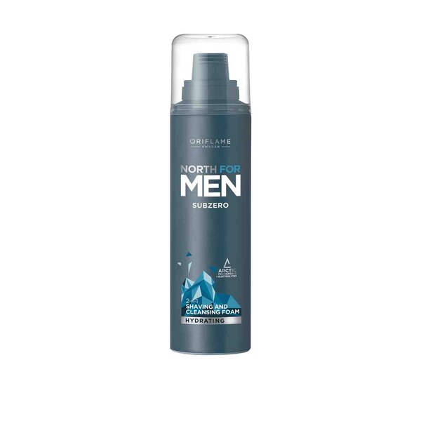 2-in-1 Shaving and Cleansing Foam