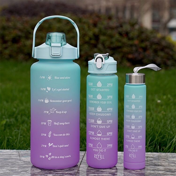 3 in 1 Water Bottle set