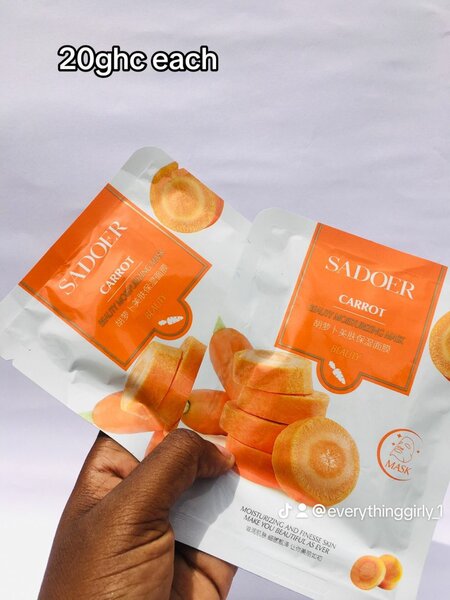 Skincare facemasks