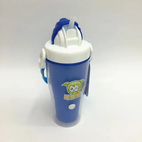 Bouteille Enfant Bleu Paille