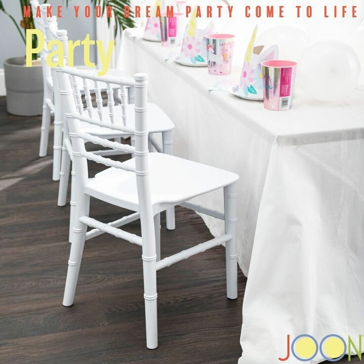 Chaises enfants Anniversaire